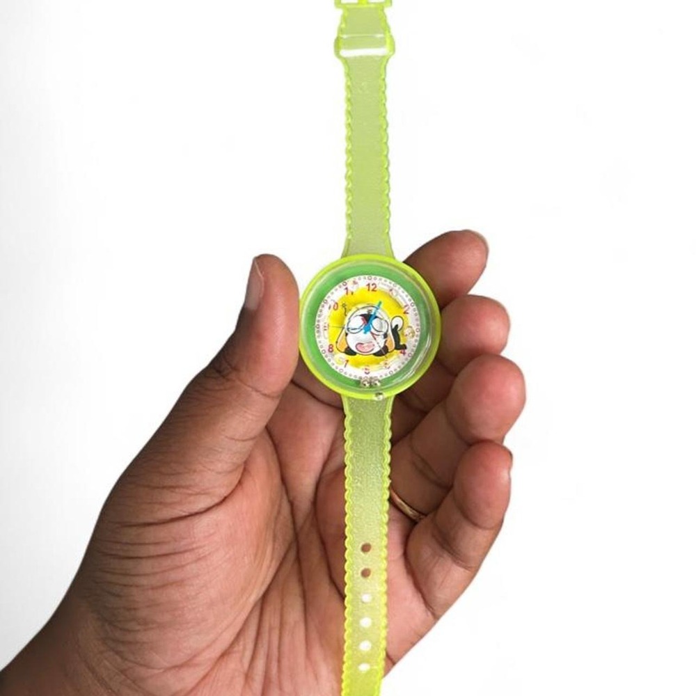 Game Watch Neon Green Ball Maze Cartoon Y2K Kidcore Novelty Toy